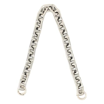 Premium Chunky Chain Strap for Dumpling Handbags - Silver