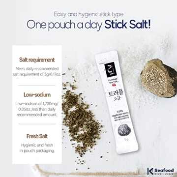 Lo Premium Mineral Sea Salt Truffle Flavor Pack of 15