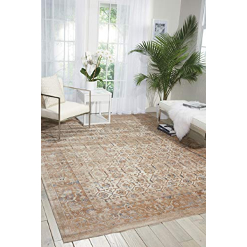 Kathy Ireland Home Malta Vintage Taupe Area Rug – Stylish, Durable, and Easy to Maintain