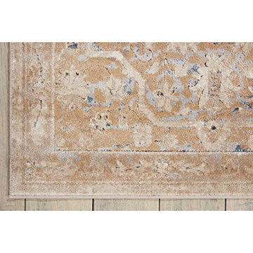 Kathy Ireland Home Malta Vintage Taupe Area Rug – Stylish and Durable