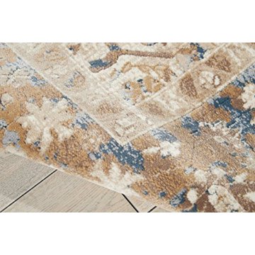Kathy Ireland Home Malta Vintage Taupe Area Rug – Stylish and Durable