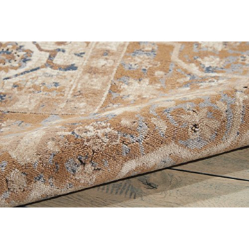 Kathy Ireland Home Malta Vintage Taupe Area Rug – Stylish and Durable