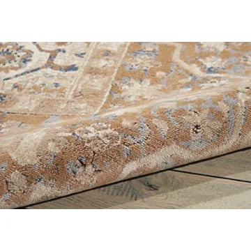 Kathy Ireland Home Malta Vintage Taupe Area Rug – Stylish and Durable