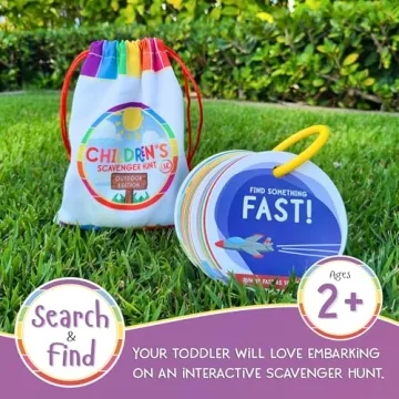 LMC Scavenger Hunt Cards for Kids | Outdoor Fun & Learning | 2+ Years