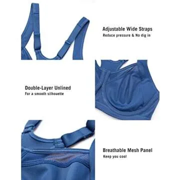 High Support Sports Bra for Intense Workouts | SYROKAN