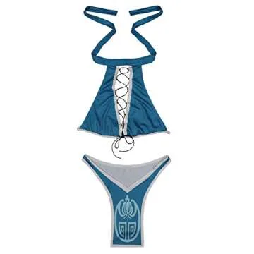 Alleyon MK Cosplay Anime Bathing Suit Two Piece Bikini