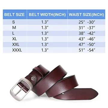Genuine Leather Women's Belt - Adjustable & Stylish