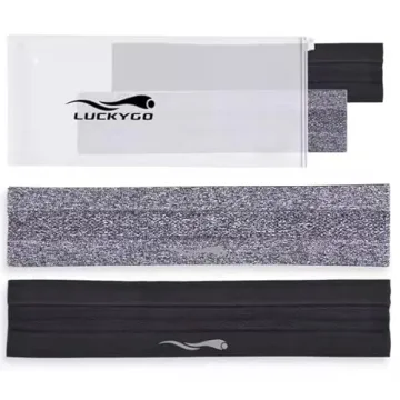 LUCKYGO Sweatbands: Stylish Non-Slip Performance Headbands