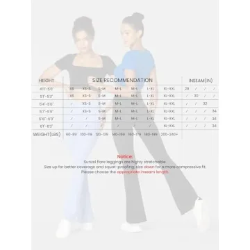 Buy Sunzel Flare Leggings - High-Waisted & Tummy Control