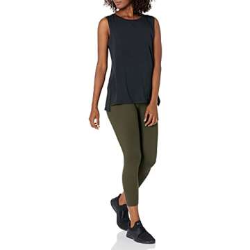 Amazon Essentials Women's Relaxed-Fit Yoga Tank in Plus Size
