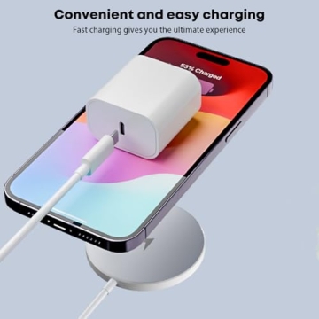 Fast Charging Magnetic Wireless Charger for iPhones and AirPods