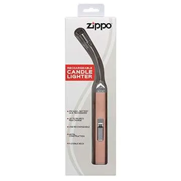 Stylish Zippo Rose Gold Rechargeable Candle Lighter