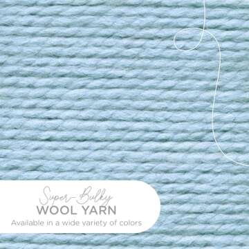 Lion Brand Yarn Wool-Ease Thick & Quick Yarn - Soft, Bulky for Knitting & Crafting