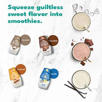 SweetLeaf Sweet Drops Stevia Liquid Sweetener Variety Pack - Sweeten and Flavor Foods, Keto Coffee with Sugar Free, Zero Calorie, Non-Glycemic Response SweetLeaf Stevia Drops, 1.7 Fl Oz Ea (Pack of 4)