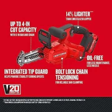 CRAFTSMAN V20 Cordless Pruning Saw: Lightweight, Powerful & Versatile!