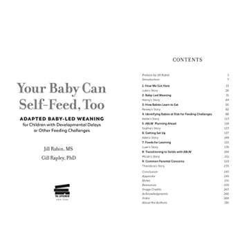 Your Baby Can Self-Feed, Too: Adapted Baby-Led Weaning for Children with Developmental Delays or Other Feeding Challenges (The Authoritative Baby-Led Weaning Series)