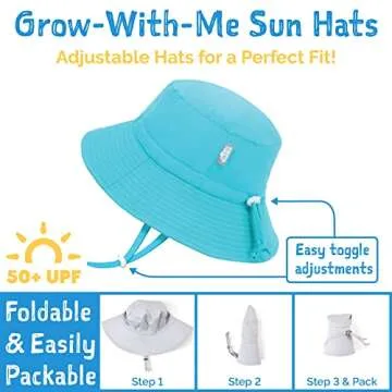 Adjustable UV Sun Protection Baby Swim Hat by JAN & JUL