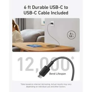 Anker Nano Charger, USB C GaN Charger 30W, PIQ 3.0 Foldable PPS Fast Charger for iPhone 16/15 and More Series, Galaxy, iPad, Compatible with MagSafe