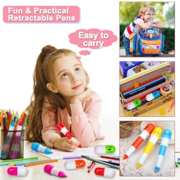 AMENON Valentine's Day Cards with Pens for Kids Classroom Gifts