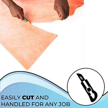 Durable Waterproofing Membrane - 108 Square Feet Roll