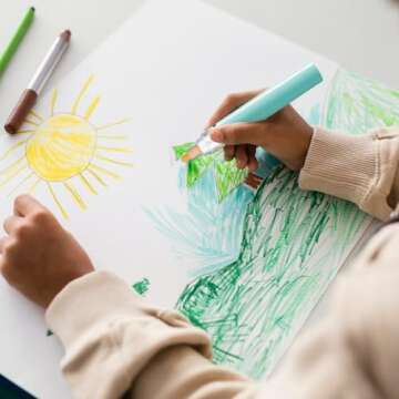 KALIONE Acrylic Paint Markers Set of 6 Refillable Paint Pens