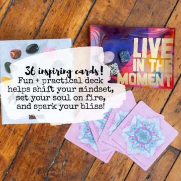 HEALTHY CHICKS Positive Affirmation Cards for Women | Inspirational Deck with Mantras, Daily Journal...