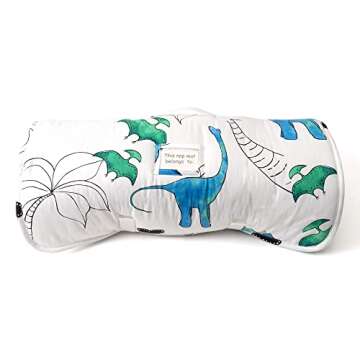 JumpOff Jo Kids Toddler Nap Mat with Removable Pillow