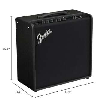 Fender Mustang LT50 Guitar Amp, 50 Watts, with 2-Year Warranty 30 Preset Effects with USB Audio Inte...