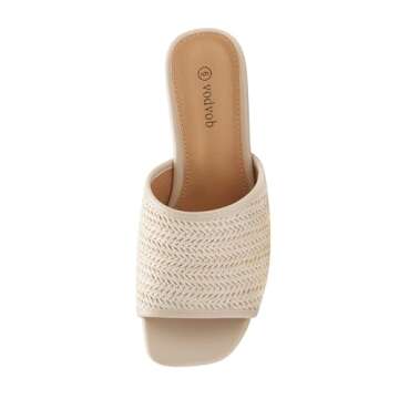 vodvob Platform Sandals for Women Wedge Design Comfort