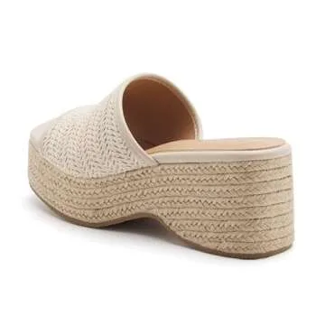 vodvob Platform Sandals for Women Wedge Design Comfort
