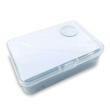 ebamaz 50pcs Thick 0.45mm Sublimation Metal Business Cards Aluminum Blanks 3.4x2.1X0.018 inch for Color Print Laser Engrave (Pearl White)