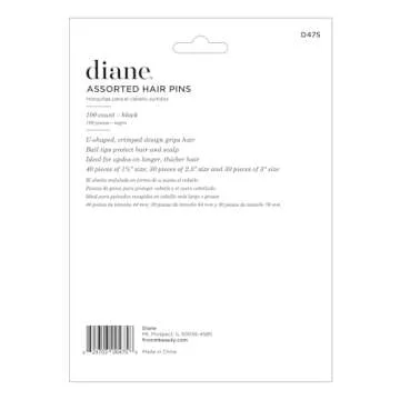 Diane Hair Pins 100 Count – Durable & Elegant for All Occasions