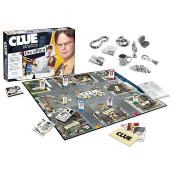 Unforgettable Adventure Awaits: Hasbro CLUE The Office Edition Board Game