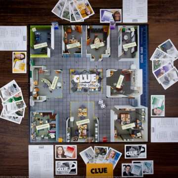 Hasbro CLUE: The Office Edition Board Game - Solve the Mystery!