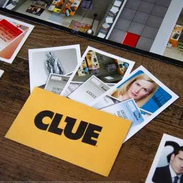 Hasbro CLUE: The Office Edition Board Game - Solve the Mystery!