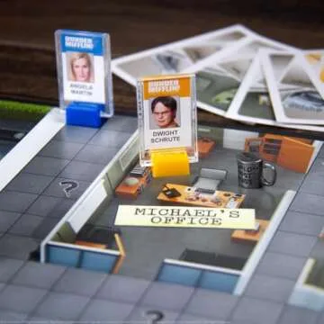 Hasbro CLUE: The Office Edition Board Game - Solve the Mystery!