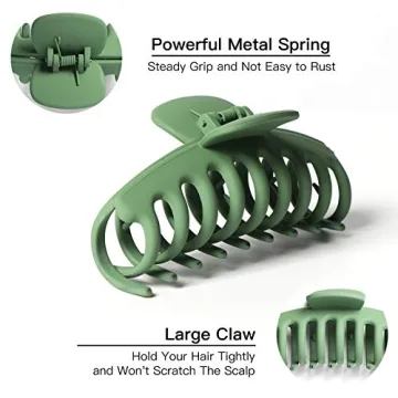 SYEENIFY Claw Clips Strong Hold for Thick Hair
