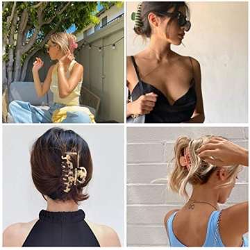 SYEENIFY Claw Clips Strong Hold for Thick Hair