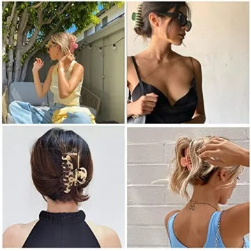 SYEENIFY Claw Clips Strong Hold for Thick Hair