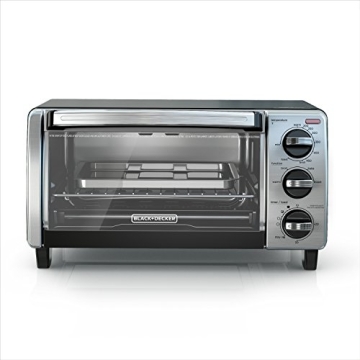 BLACK+DECKER Toaster Oven with Natural Convection and Timer