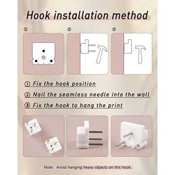 InSimSea Framed Wall Art for Living Room Decor Classical Oil Painting Roses Canvas Prints Wall Decorations Home Office Bathroom Decorin 8x10in