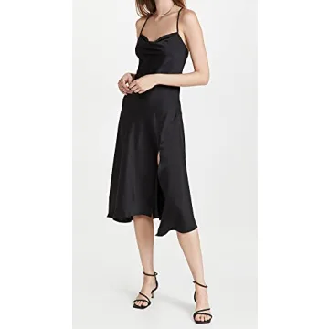 ASTR the label Women's Gaia Dress - Elegant Black Dress