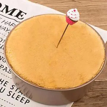 2pcs Stainless Steel Cake Tester Baking Tester Cooking Bread Tool Biscuit Stirring Pin Baking Tool