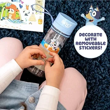 Bluey Decorate Your Own Water Bottle for Kids