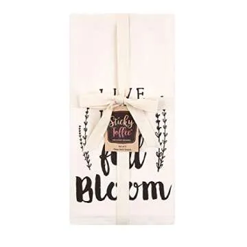 Flour Sack Kitchen Dish Towels Set 100% Cotton, 3 Pack