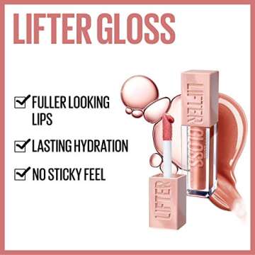 Maybelline New York Lifter Gloss Lip Gloss - Hydrating & Shiny Formula