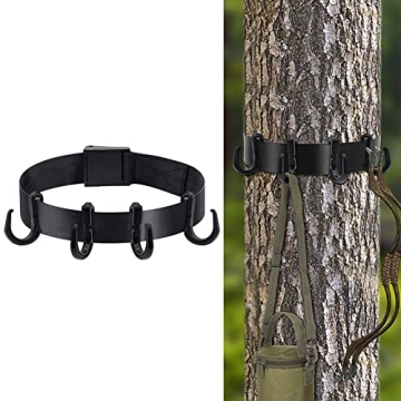 Dual Treestand Strap Hangers for Organized Hunting Gear