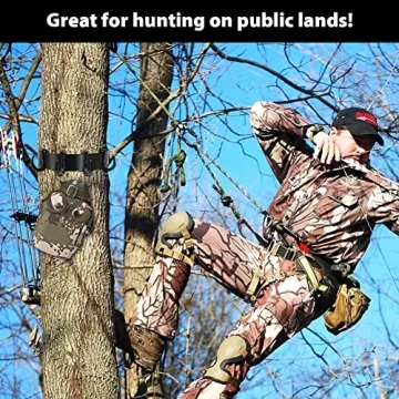 Dual Treestand Strap Hangers for Organized Hunting Gear