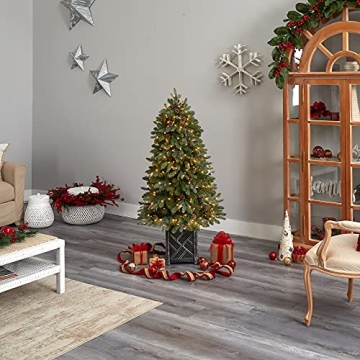 5ft Colorado Fir Artificial Christmas Tree with LED Lights