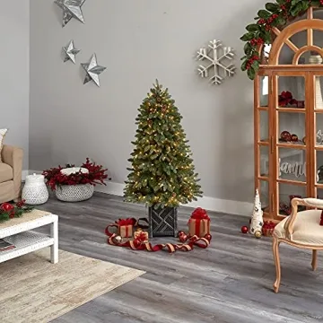 5ft Colorado Fir Artificial Christmas Tree with LED Lights